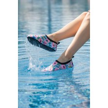 Remsa Mayo Kaydırmaz Tabanlı Yetişkin Deniz ve Havuz Patiği 01 Çiçek