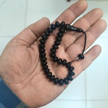 OltutaşıMarket Tekerlek Kesim 4 Parmak Gürcistan Oltu Taşı Tesbih 9 x 6 mm