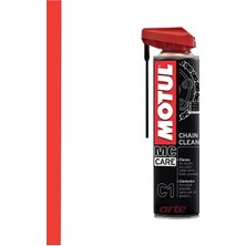 Motul C1 Chain Clean Zincir Temizleme Spreyi | 400 ml | O-Ring Uyumlu | Profesyonel Zincir Temizleyici