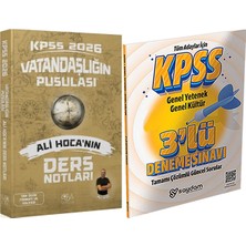 CBA Akademi 2026 Kpss Vatandaşlığın Pusulası Ders Notları - 3 Deneme