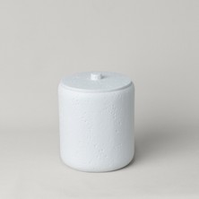 Linens Lumıa 20X24,7 cm Çöp Kovası Beyaz