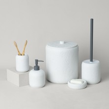 Linens Lumıa 11,6X38,5 cm Tuvalet Fırcası Beyaz