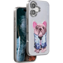 Starseven Venco Iphone 16 Cute Desenli Kapak - Kahverengi
