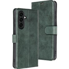 Starseven Galaxy A16 5g Kılıf S Kapaklı Kılıf - Yeşil