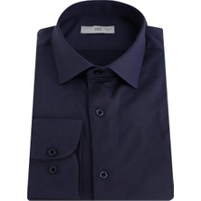 Uki Antrasit Pamuk Saten Gömlek