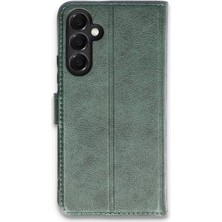 Starseven Galaxy A05S Kılıf S Kapaklı Kılıf - Yeşil