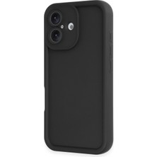 Starseven Iphone 16 Kılıf Viera Silikon - Siyah