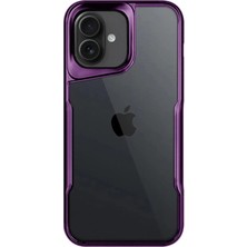 Starseven Iphone 16 Kılıf Boyi Silikon Kapak - Derin Mor