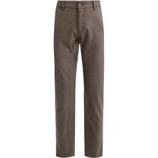 Uki Bej Comfort Fit Chino Pantolon
