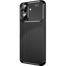 Starseven Note 60 Kılıf Auto Focus Karbon Kapak - Siyah