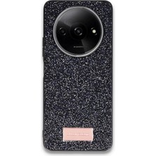 Starseven Onegif Redmi A3 4g Bright Simli Kapak - Siyah