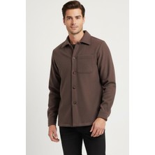 Uki Vizon Comfort Fit Gömlek Ceket