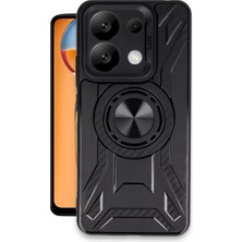Starseven Redmi Note 13 5g Kılıf Lincoln Silikon - Siyah