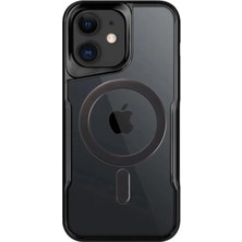 Starseven Iphone 11 Kılıf Boyi Magsafe Silikon Kapak - Siyah