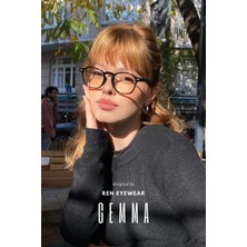 Gemma Klasik Kadın Erkek Mavi Işık Korumalı Gözlük Blue Block / Ren Eyewear