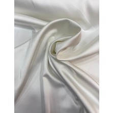 Dantelistan GELİNLİK VE ABİYELİK MANGO SATEN KUMAŞ KIRIK BEYAZ 150 CM