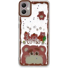 SHC4200 Galaxy A05 Kılıf Sweet Desenli Silikon Kapak - Pembe