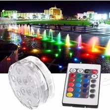 SHC4200 Su Geçirmez Kumandalı Renk Değiştiren Rgb Su Altı LED Lamba Spot