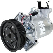 Oek 8201025121 - Klima Kompresörü Megane Iıı 08 Fluence 10 Sandero Iı 12 Logan Iı 12 Lodgy 12 Duster 10 1.5dci 1.6 16V K4M 12V 6 Kanal 125MM PAG46 Yağ 160ML