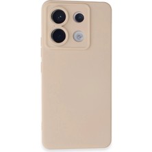 SHC4200 Redmi Note 13 5g Kılıf Nano Içi Kadife Silikon - Pudra