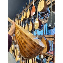 Pena Müzik Kısa Sap Yarı Profesyonel Zeytin Bağlama 39 Tekne Jak Girişli