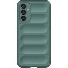 SHC4200 Galaxy A15 4g Kılıf Optimum Silikon - Koyu Yeşil