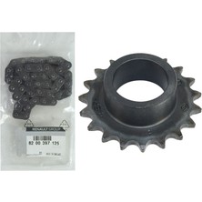 Oek 8200397125-KIT - Yağ Pompa Zincir Dişlisi Clıo-Kangoo-Megane 1.5dcı K7J K7M K9K
