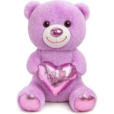 InTrio Peluş Altın Serisi Ayıcık 35 cm | Kalpli Yumuşak