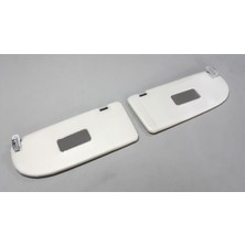 MAP Autoteile 2 x Vw Caddy 2k1 2003-2010 Tavan Iç Güneşlik Ön Sol-Sağ Gri