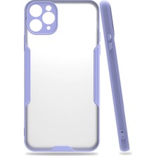 SHC4200 Iphone 11 Kılıf Platin Silikon - Lila