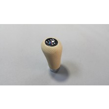 MAP Autoteile Bmw 7 Serisi E23 1977-1988 ///m Vites Topuzu 5 Ileri Krem Bej