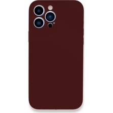 SHC4200 Iphone 13 Kılıf Lansman Legant Silikon - Bordo