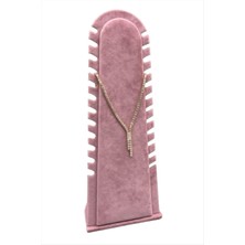 SHC4200 Çam Anfora Kumaş Kaplamalı Kolye Standı