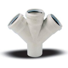 SHC4200 Ege Yıldız 110X110X110 Pvc Çift Çatal 3,2 mm