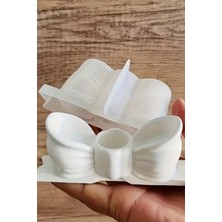 Craftto Kurdele Silikon Şamdan Kalıbı