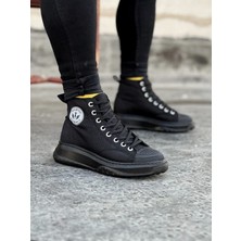 Pazarcan Kömür Erkek Yarım Bilek Ayakkabı