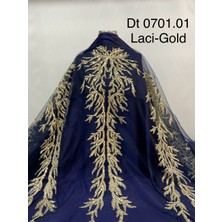 Dantelistan Dt 0701.01 Lacvert-Gold