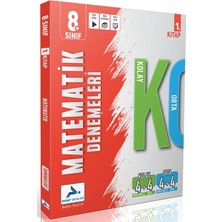 Paraf Yayınları Paraf 8. Sınıf Matematik Kolay Orta Branş Deneme