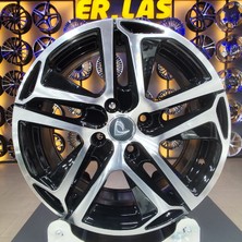 Bk Jant 4 Adet BK-5516 7*16 4*108 ET28 65,1 Black Machıned Jant (Takım)