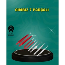 MiraLive Antistatik 7’li Hassas Cımbız Takımı Manyetik Olmayan Uçlu
