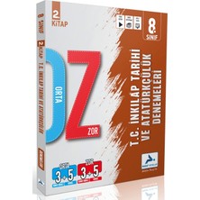 Paraf Yayınları 8. Sınıf T.c. Inkılap Tarihi ve Atatürkçülük Orta Zor Branş Deneme - 2. Kitap