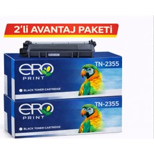 Ero Print Brother MFC-L2700DW Muadil Toner - 2600 Sayfalık - 2'li Avantaj Paket