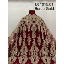 Dantelistan Dt 1015.01 Bordo-Gold
