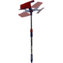 Go İthalat EKO KÜÇÜK 2 BAŞLI - 180° CAMSİL UZAYAN SAPLI45-75CM