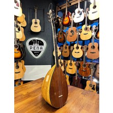 Pena Müzik Kısa Sap Üst Seri Tam Profesyonel Dut Bağlama 40 Tekne