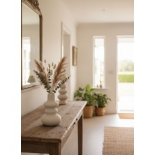 Nur Tasarım Atolyesi Iskandivav Tarzı Geometrik 14 cm Bohem Vazo Pinterest Pampas Vazosu Dekoratif Salon Aksesuarları