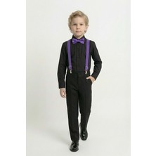 Mnk Baby & Kids Renkli Gömlekli Erkek Çocuk Takım M00788