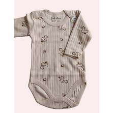 Bulut Anne ve Çocuk Uzun Kollu Çıtçıtlı Body %100 Pamuklu Desenli /renkli Erkek ve Kız Bebek Unisex Tasarım Çıtçıtlı Yaka