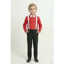 Mnk Baby & Kids Renkli Gömlekli Erkek Çocuk Takım M00788