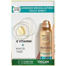 Garnier Ambre Solaire Natural Bronzer Güneşsiz Bronzlaştırıcı Sprey 150 ml